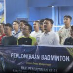 Semarak Hari Pengayoman ke-81 Dimulai, Turnamen Badminton Antarpegawai Buka Rangkaian Kegiatan